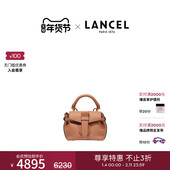 LANCEL 兰姿 Charlie系列迷你手提包单肩斜挎包牛皮革牛皮