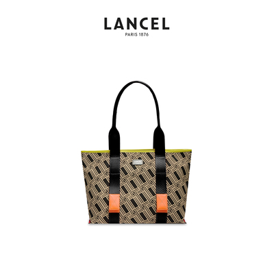 LANCEL中号单肩旅行托特包