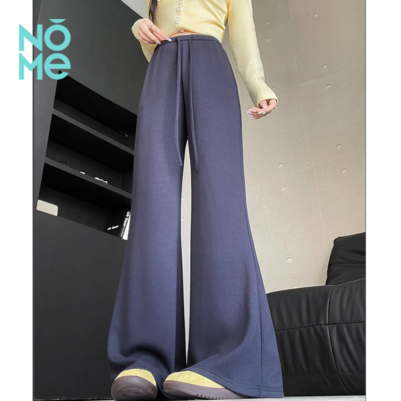 高腰显瘦休闲马蹄卫裤运动喇叭裤