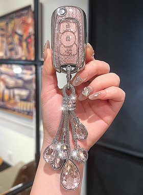 适用别克威朗钥匙套23款GS威朗Pro专用凯越高档车扣全包保护壳女