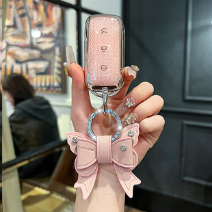 适用吉利银河e5钥匙套 星舰7专用L6龙腾L7扣e8车用品包保护壳改装