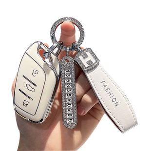 荣威rx5plus钥匙套i5女6名爵5车max壳rx3扣i6max包zs科莱威HS专用