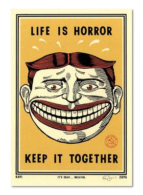 【现货】美国Ravi Zupa美式复古特种纸印刷挂画装饰画