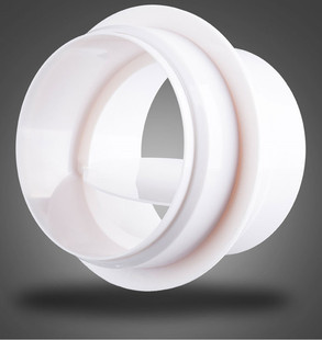 新风浴霸换气排气排风扇通风管道止逆回阀80 100 150 200mm止回阀