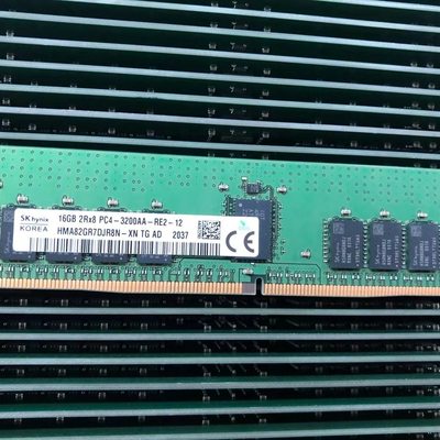 SK/原装 16G 1RX4 2RX8 DDR4 3200 REG ECC 16GB服务器内存