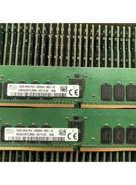 SK/ HMA82GR7CJR8N-XN 16GB 2RX8 PC4-3200AA-RE2 DDR4内存