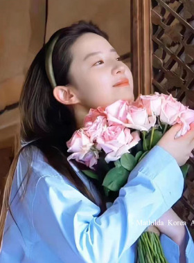 去有风的地方刘亦菲许红豆同款发卡发箍女高颅顶绿色森系头箍发饰
