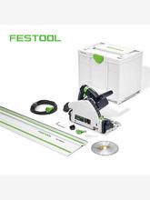 德国FESTOOL费斯托木工工具手提电圆锯TS55F切入式轨道电动圆盘锯