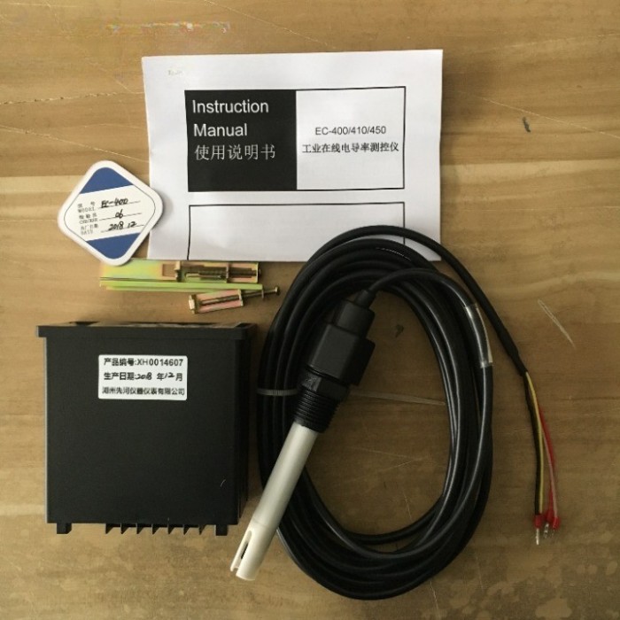 SUNHO电导率测试仪ec-400水质检测仪电阻仪ph值检测电极高精度