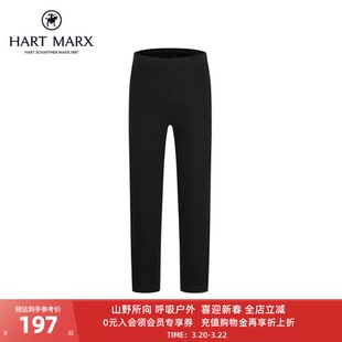 松紧腰抽绳系带卫裤 2025年秋抗皱运动裤 男 休闲长裤 哈特马克斯男士
