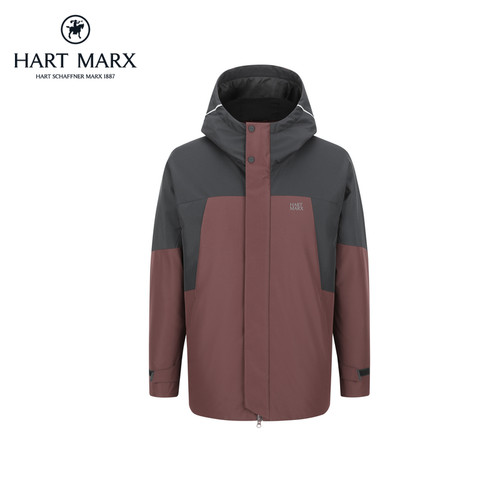 采用设计感流线拼接缝线，撞色拼接