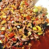 泡椒鸡杂臊子 包邮 纯手工 380g 味道正宗一份一罐 彭水特产