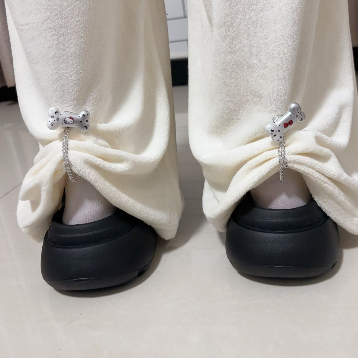 衣服改短神器裤脚免缝防