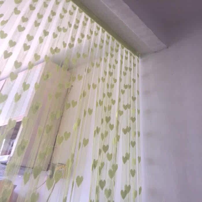 门帘美容院专用爱心线帘