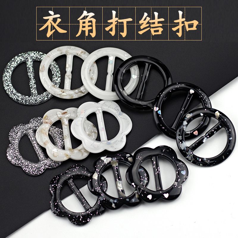 衣服改短神器衣角打结扣t
