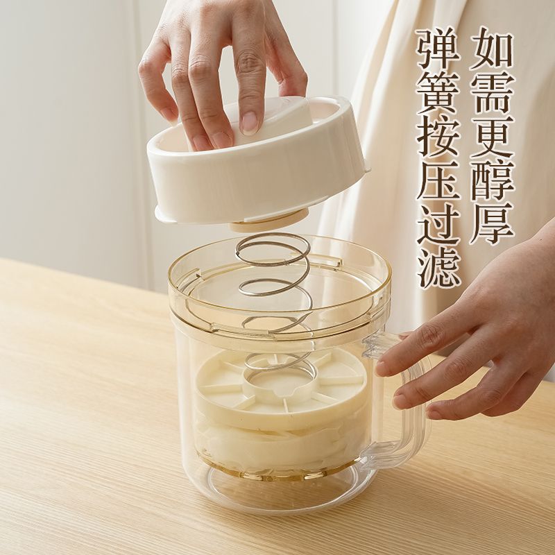 酸奶过滤器加速版希腊酸奶过滤器自制老酸奶分离器冷萃乳清分离压