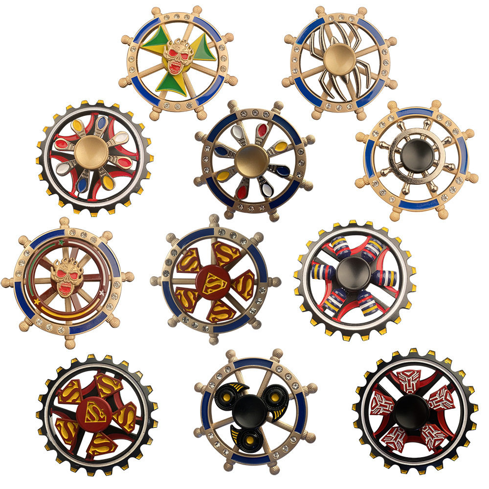 透明展示盒装双层款合金指尖陀螺手指陀螺文体转转小玩具文玩把玩,玩具/童车/益智/积木/模型,陀螺,淘宝优惠券,粉丝福利购,淘宝优惠卷