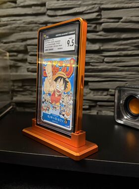 PSA/CGC/CCIC35PT电镀保护壳星宇橙K1同款沙丘橙球星卡宝可梦PTCG