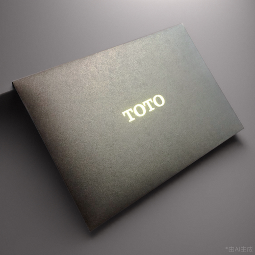 高级感珠光纸慰问金烫金LOGO