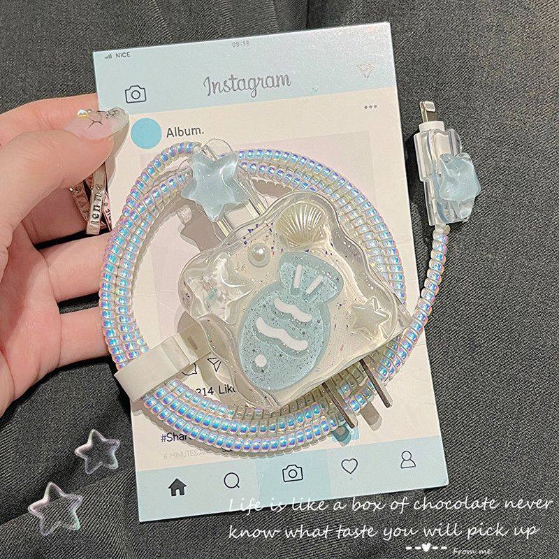 充电线保护套66w/88w/100w数据线充电器华为p70/mate60/nova12荣