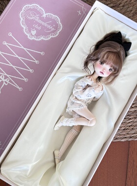 Blythe小布蓝豆豆OB22、Ob24六分娃衣BM风碎花针织居家睡衣套装