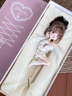 Blythe小布蓝豆豆OB22、Ob24六分娃衣BM风碎花针织居家睡衣套装