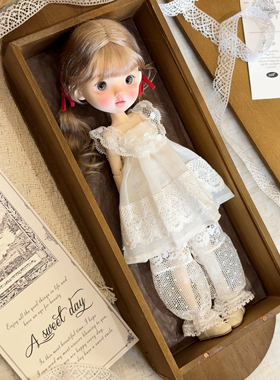 pipichill 古董娃娃裙 Blythe/OB/azone/蓝豆豆六分娃衣