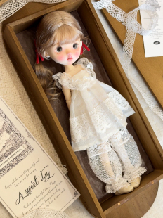 pipichill 古董娃娃裙 Blythe/OB/azone/蓝豆豆六分娃衣