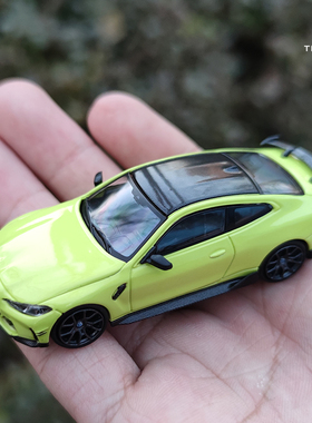 壹号站台|TM1:64Dream系列宝马M4 仿真合金汽车模型 收藏 摆件