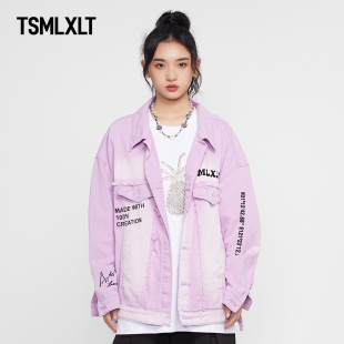 潮流百搭男女同款 TSMLXLT Bear系列牛仔外套时尚