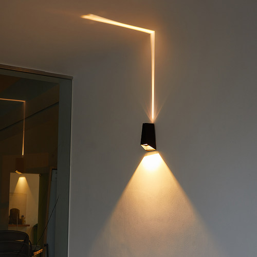 洗墙灯户外防水壁灯简约现代