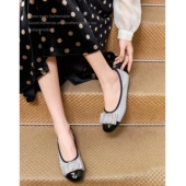 德国蝴蝶结软底低跟芭蕾鞋 KUFENBERG 顾芳博歌宽楦柔软包脚舒适