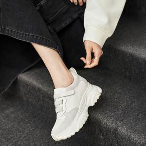 KUFENBERG/顾芳博歌 德国宽楦模术贴设计 超轻防滑增高底老爹鞋