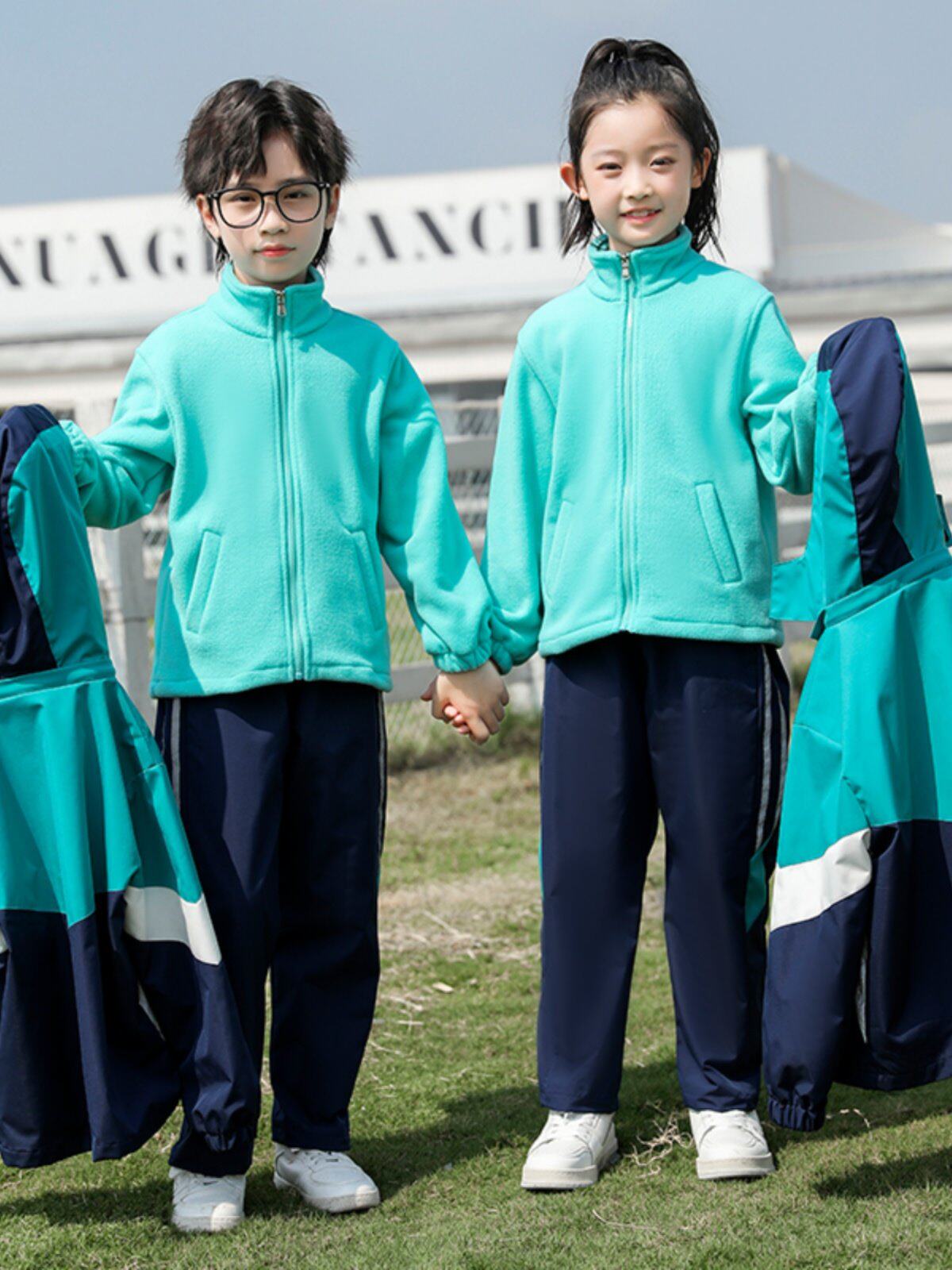 班服校服冲锋衣学院春秋季防水学生三合一冬季春装防风教师高中