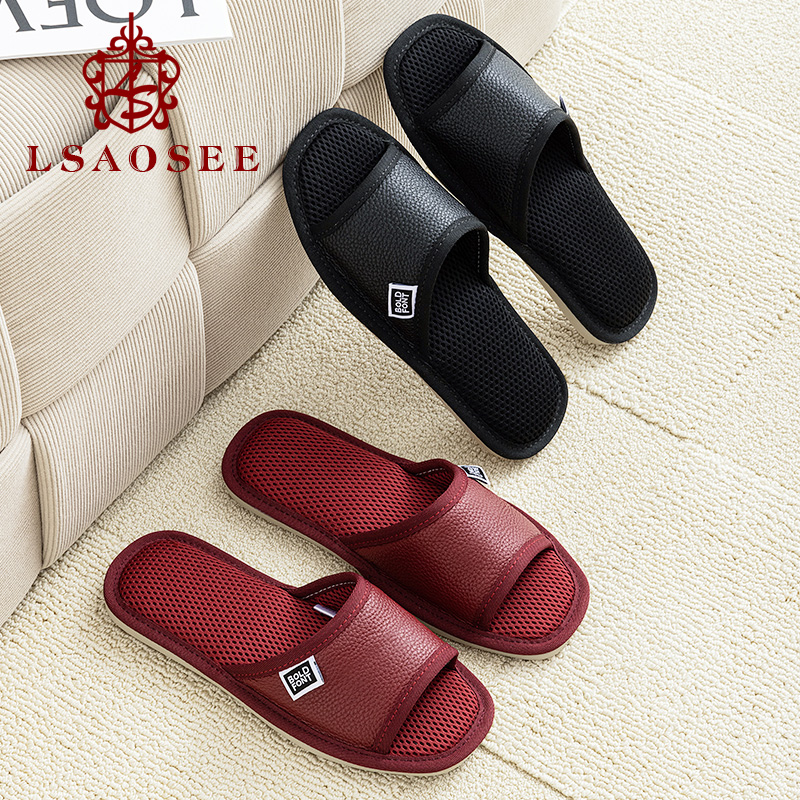 欧式皮拖鞋奥喜之鹰情侣