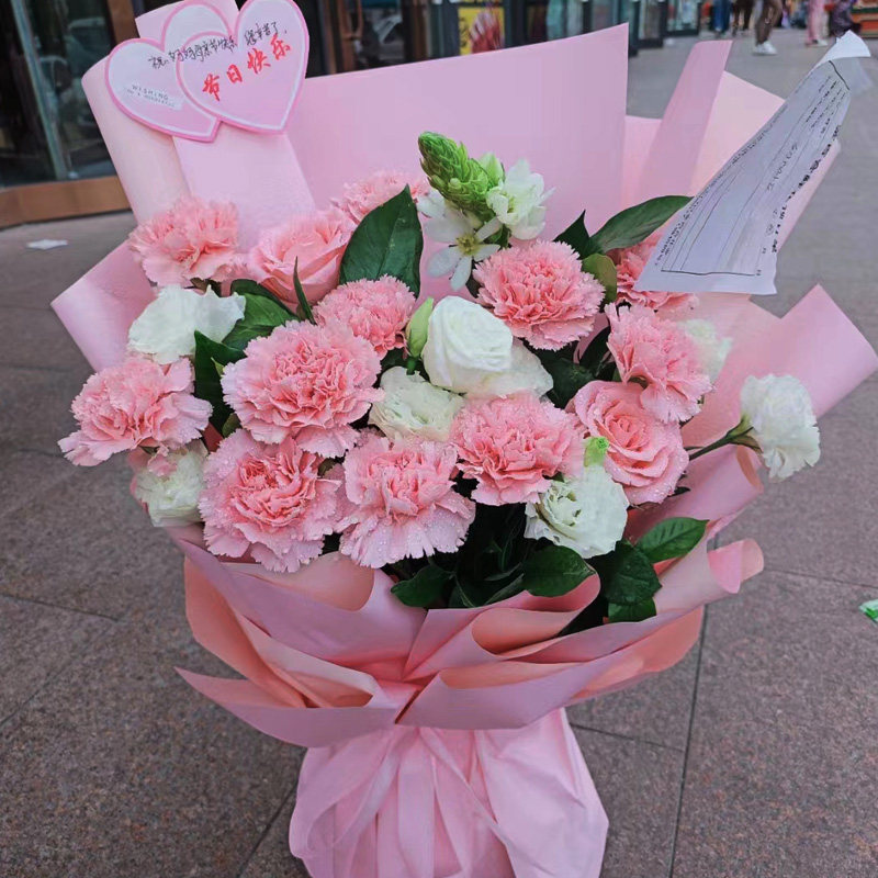 北京鲜花速递同城绣球向日葵玫瑰花束混搭生日女朋友母亲节