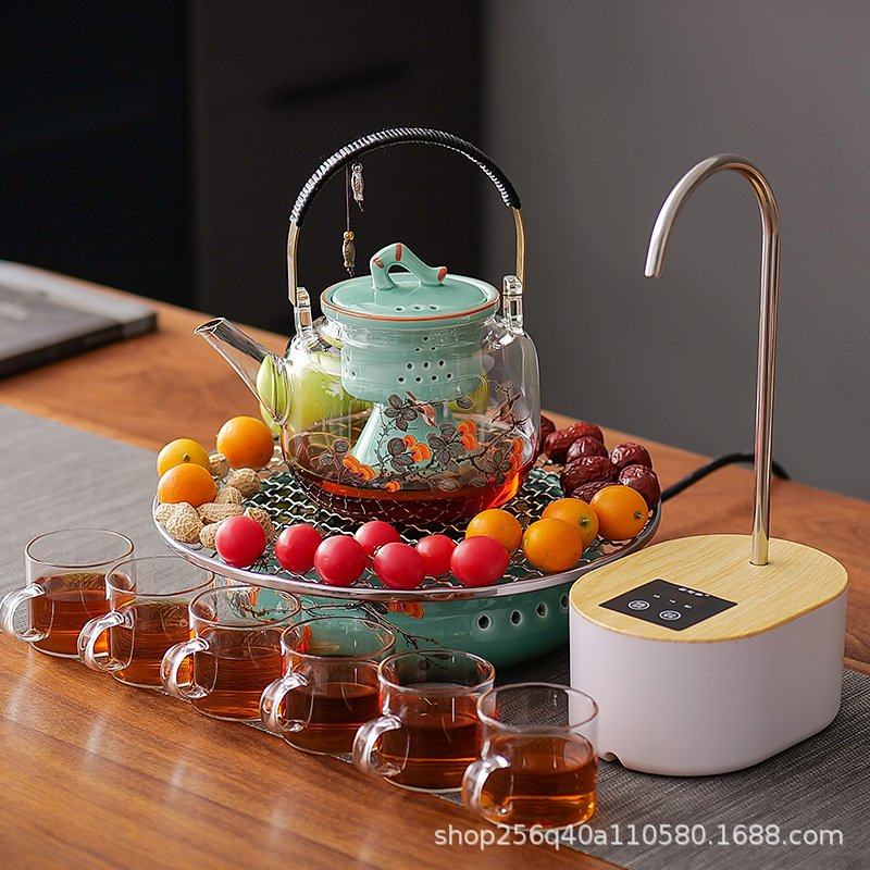 智能电陶炉茶炉迷你电陶炉家用小茶炉烧水静音泡茶炉煮茶器套装,餐饮具,煮茶炉,淘宝优惠券,粉丝福利购,淘宝优惠卷