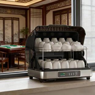 奶嘴酒吧厨房会议室消毒柜杯子专用学校热风烘干茶水柜消毒柜一体