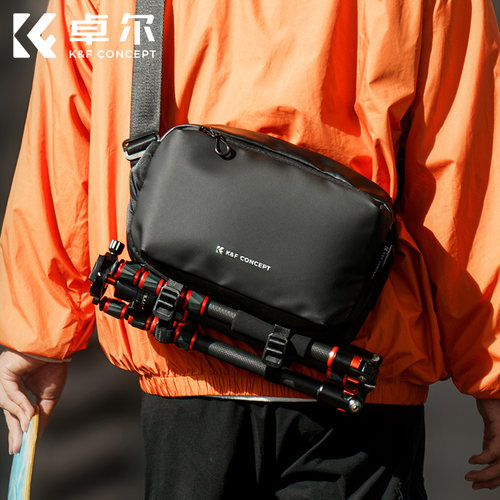 卓尔摄影包单肩单反相机斜跨包