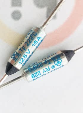 大电流TF229度 15A 250V/125V Sanyuan温度保险丝 三元RY热熔断丝