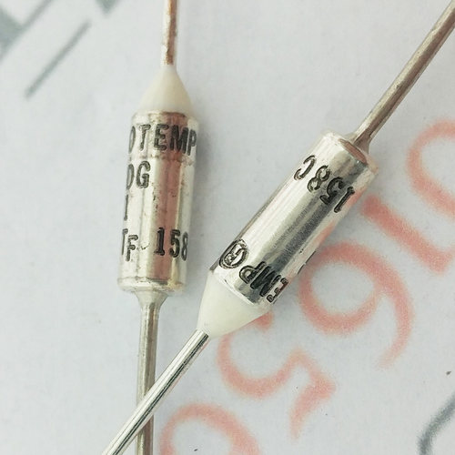 进口爱默生Microtemp温度保险丝 热熔断丝 158度 G4A158 RY-158