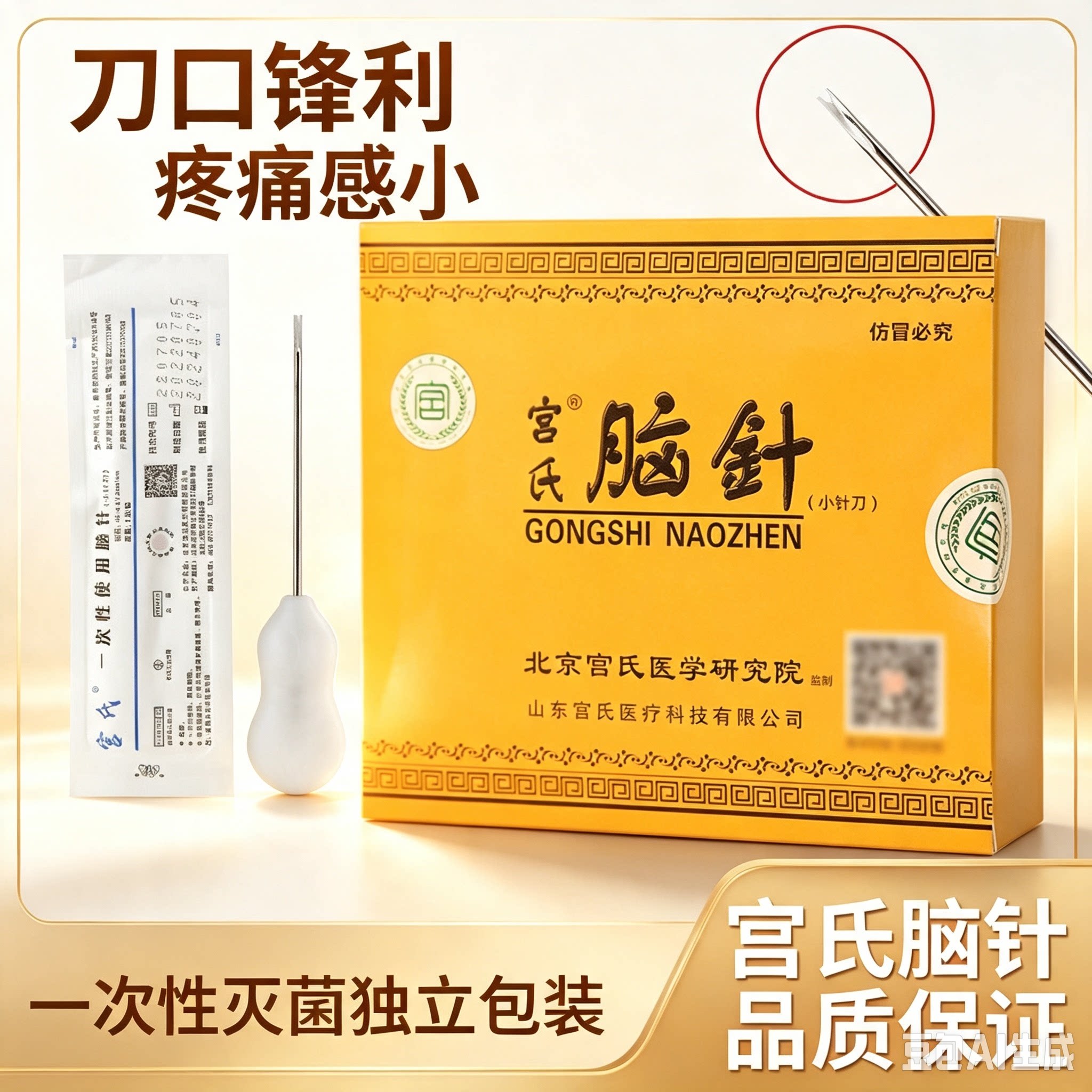 宫氏脑针原级针正品包邮图片