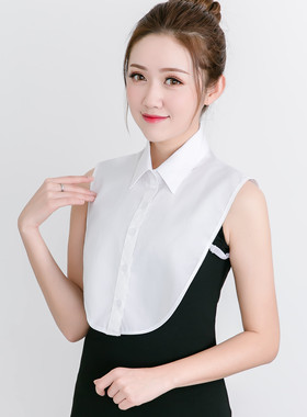 挺括有型职业纯棉假领子女士衬衫百搭假领毛衣假衣领商务节约领