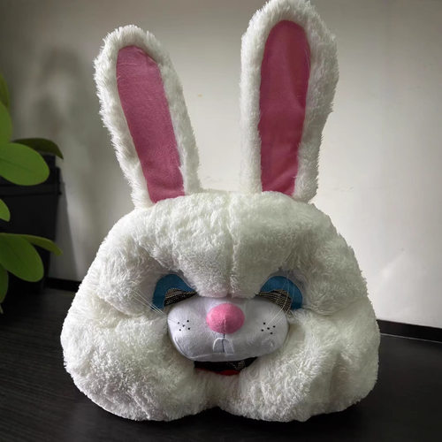 复活节万圣节装饰可爱卡通兔子头套角色扮演服bunny