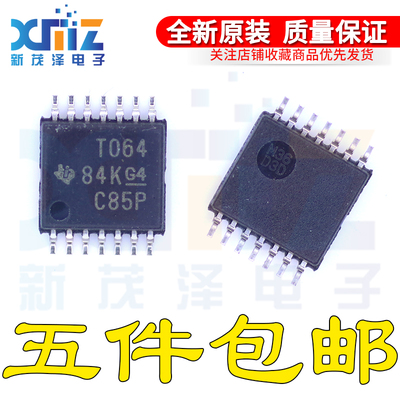 原装正品 TL064CPWR 丝印:T064 运算放大器 TSSOP16贴片 TL064CPW