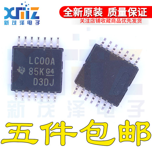 全新原装芯片 SN74LVC00APWR E4 G4栅极/逆变器LC00A 贴片TSSOP14