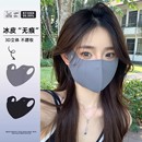 无痕护眼角冰丝防晒口罩女2024新款透气立体面罩全脸遮阳防紫外线