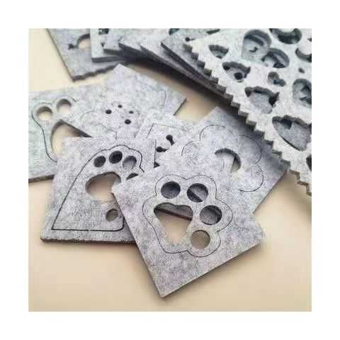 手工diy材料猫爪模板羊毛毡