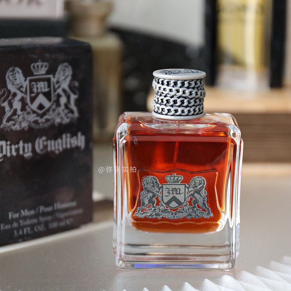 juicy couture/橘滋脏话男士edt香水雅痞皮革乌木香原装正装100ml