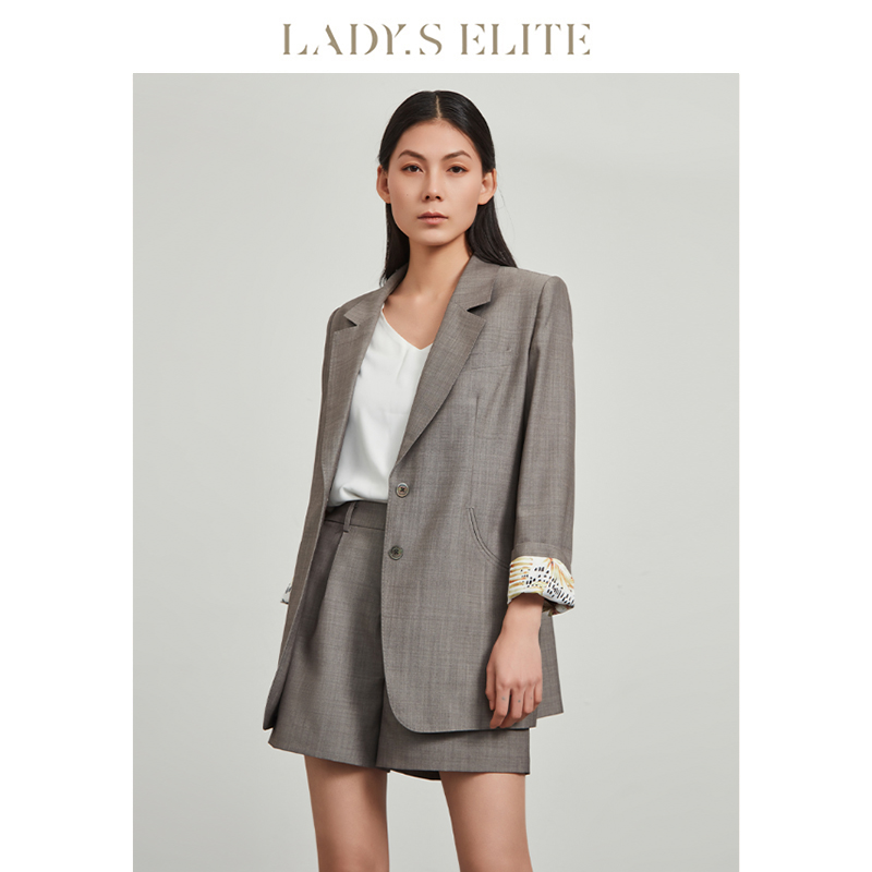 慕裁2025新款法式复古气质西装女高级感小众设计感时尚百搭显瘦